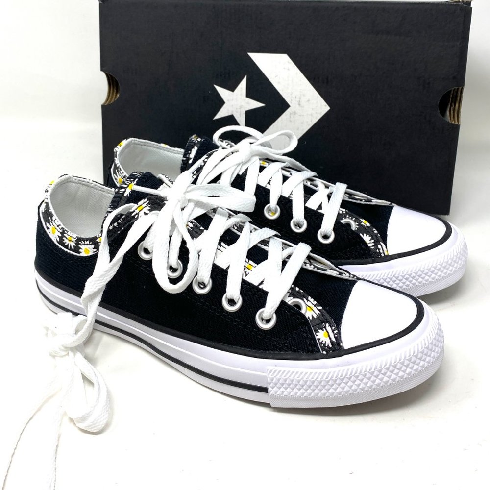 🌸Sale🌸 Converse Chuck Taylor All Star DOUBLE UPPER Low Women Size 6.5 568873F - Picture 10 of 16